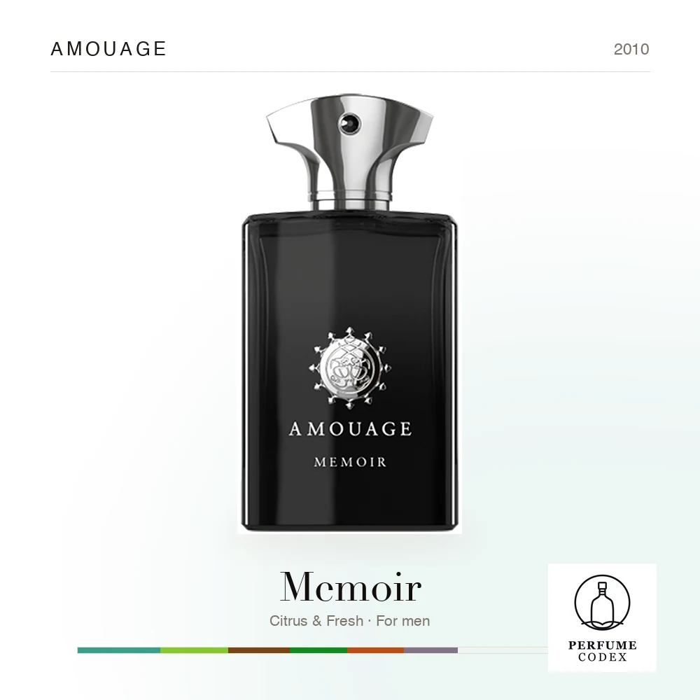 Amouage Memoir — perfume poster