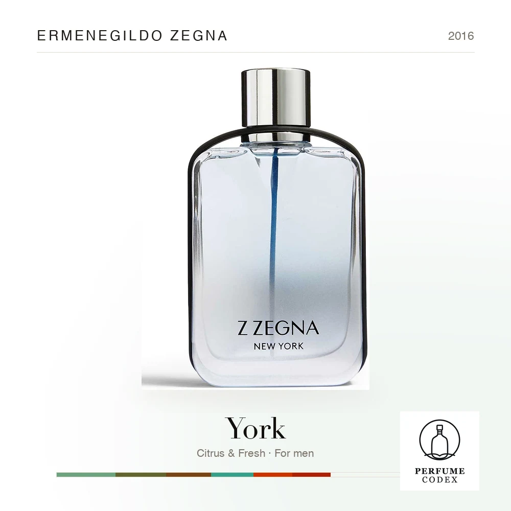 Ermenegildo Zegna York — perfume poster