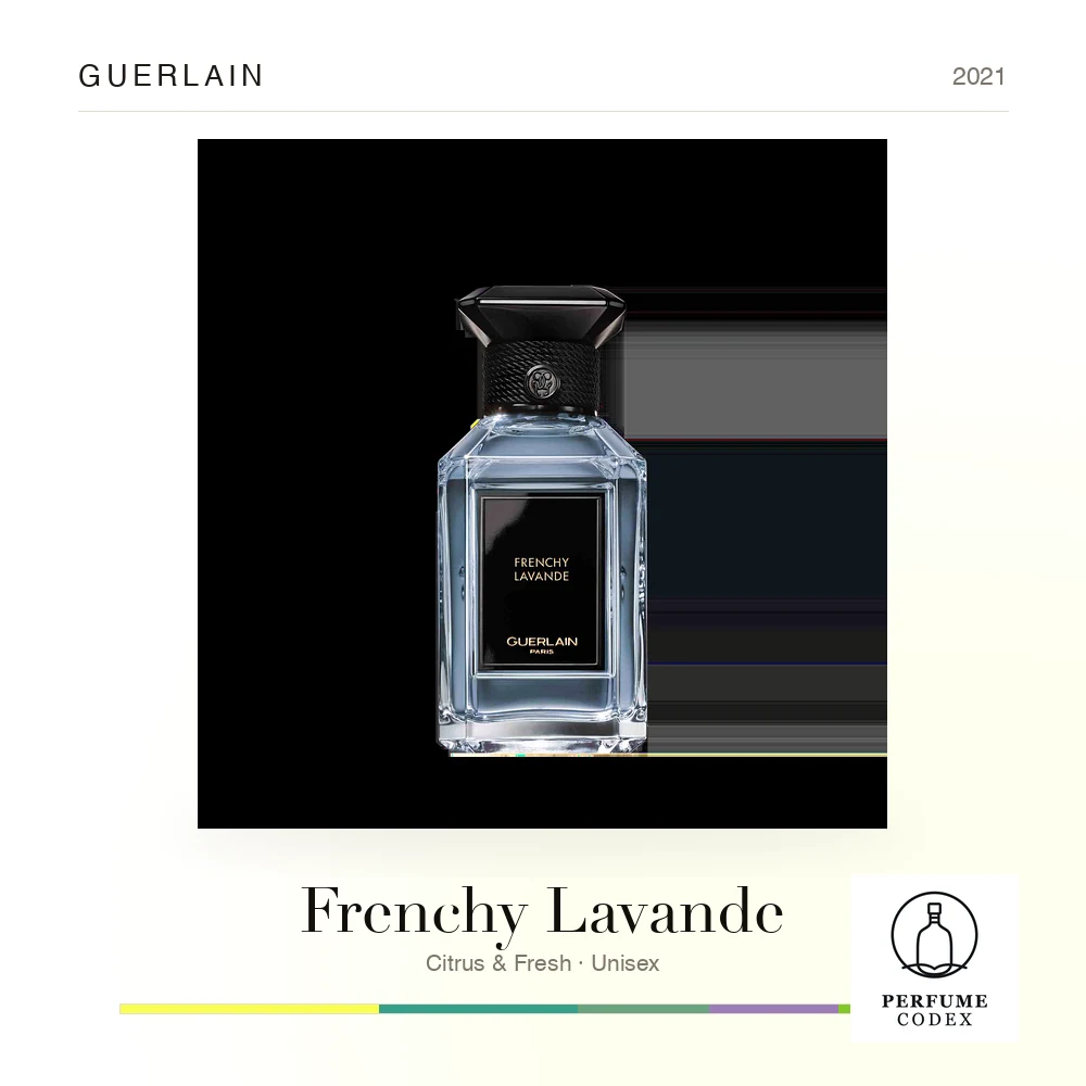 Guerlain Frenchy Lavande — perfume poster