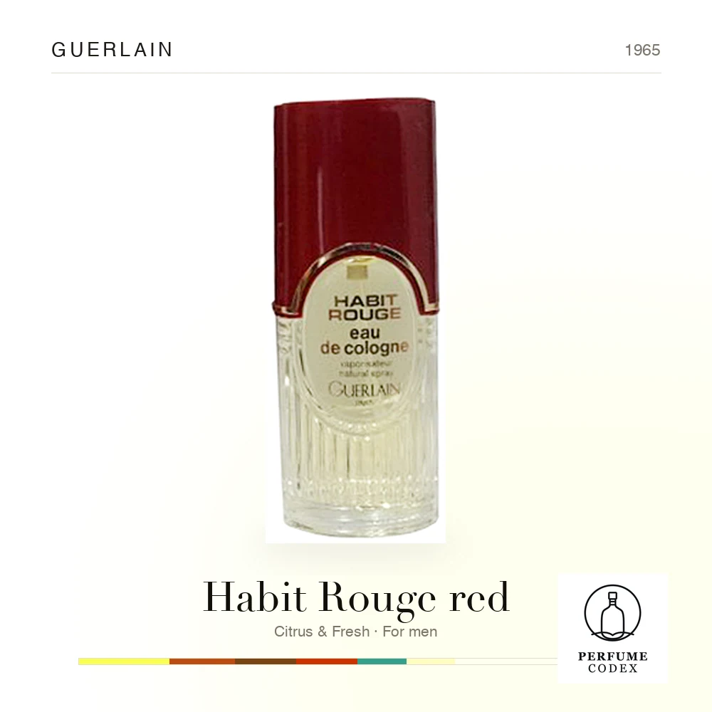 Guerlain Habit Rouge red