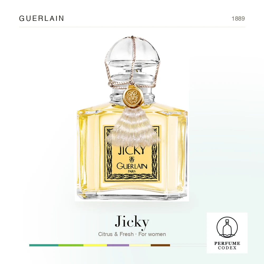 Guerlain Jicky — perfume poster