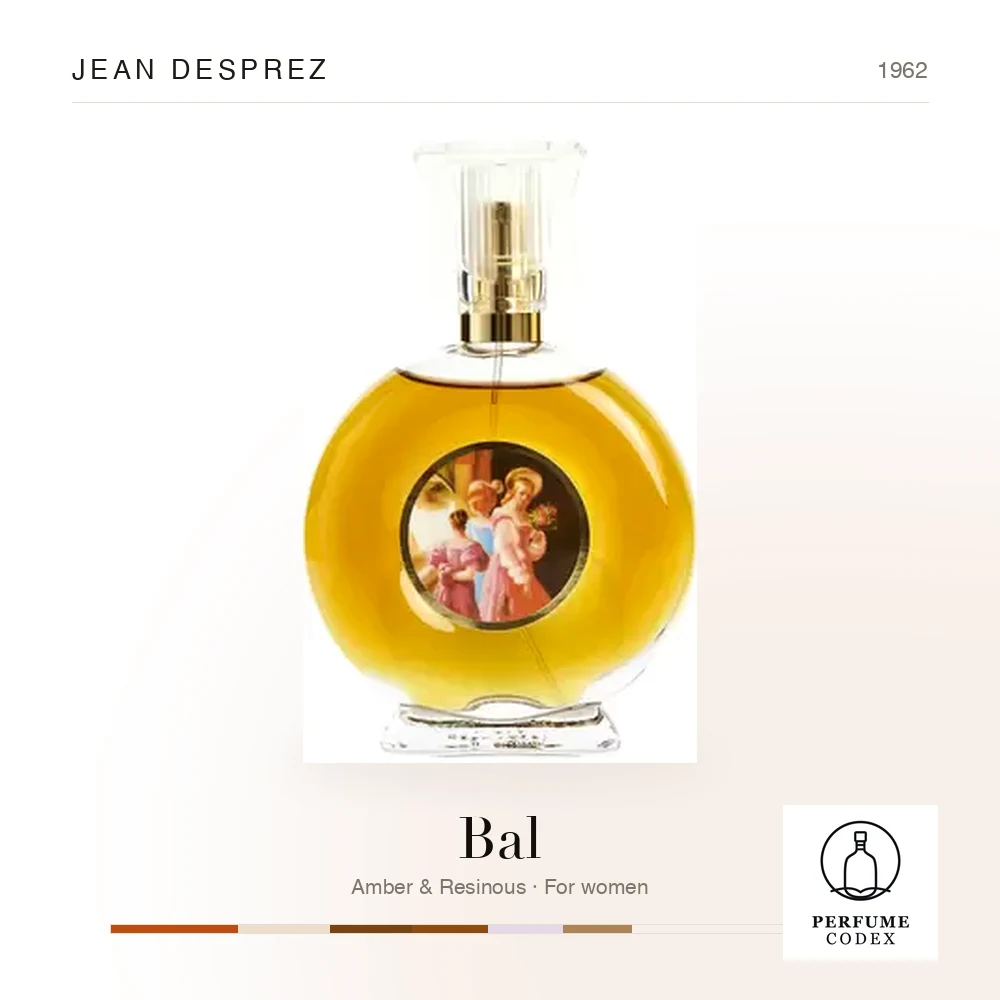 Jean Desprez Bal — perfume poster