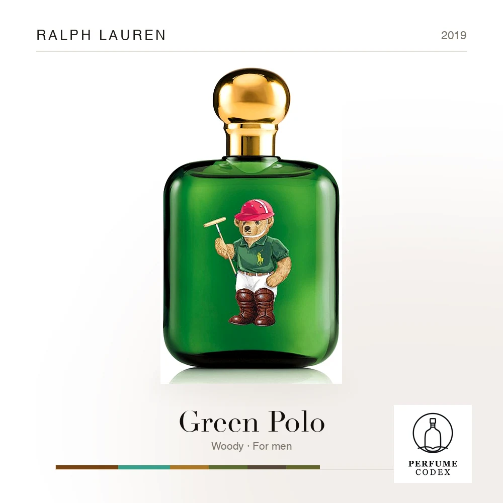 Ralph Lauren Green Polo — perfume poster