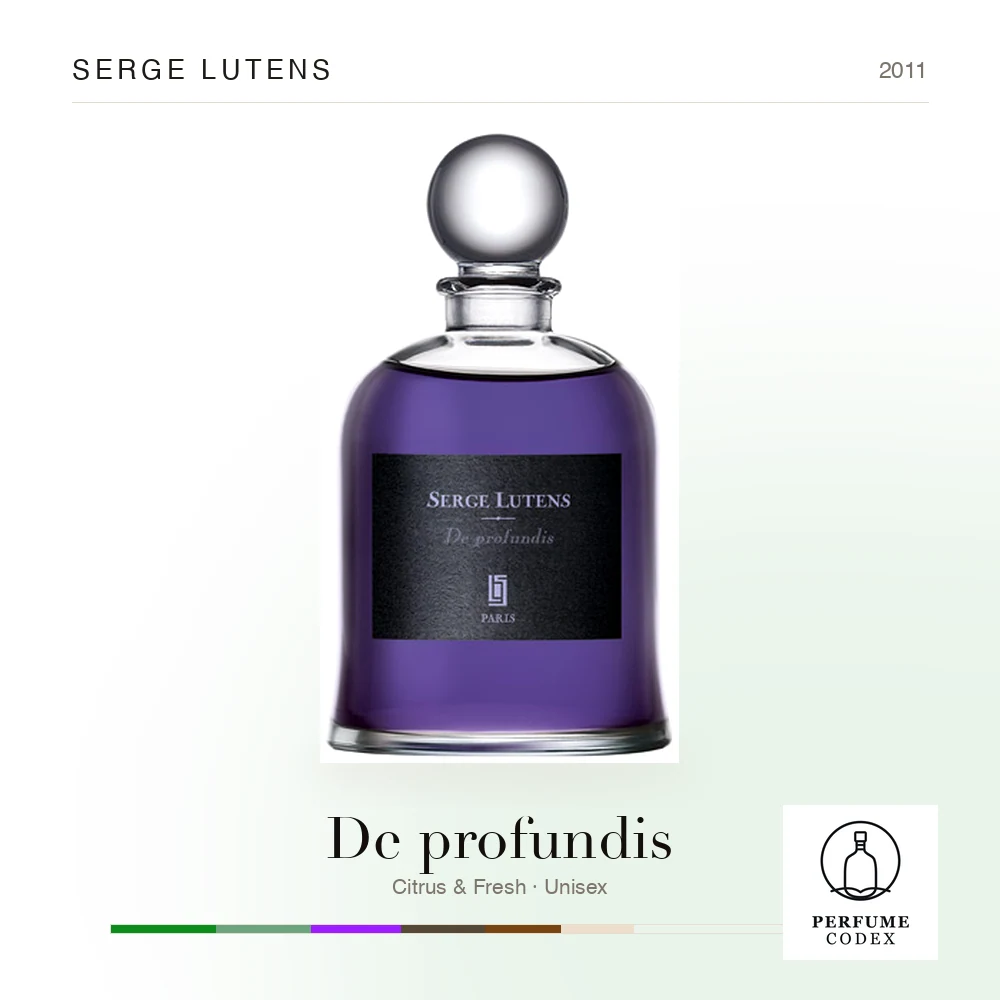Serge Lutens De profundis