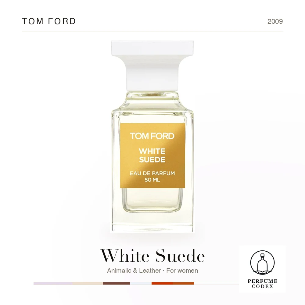 Tom Ford White Suede — perfume poster