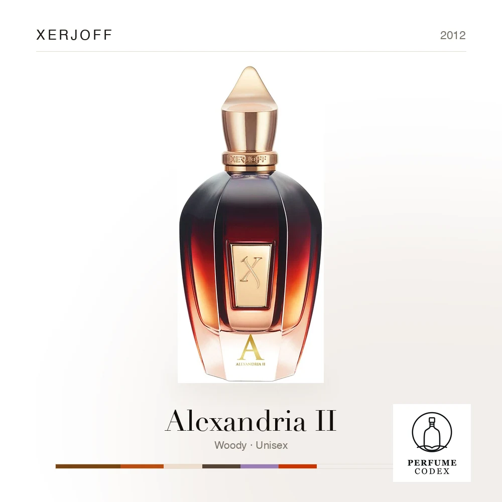 Xerjoff Alexandria II — perfume poster