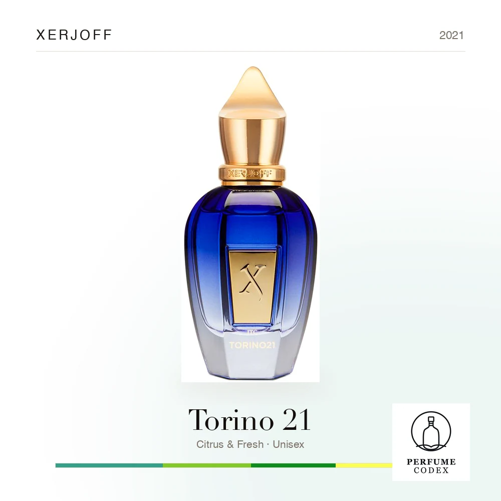 Xerjoff Torino 21 — perfume poster